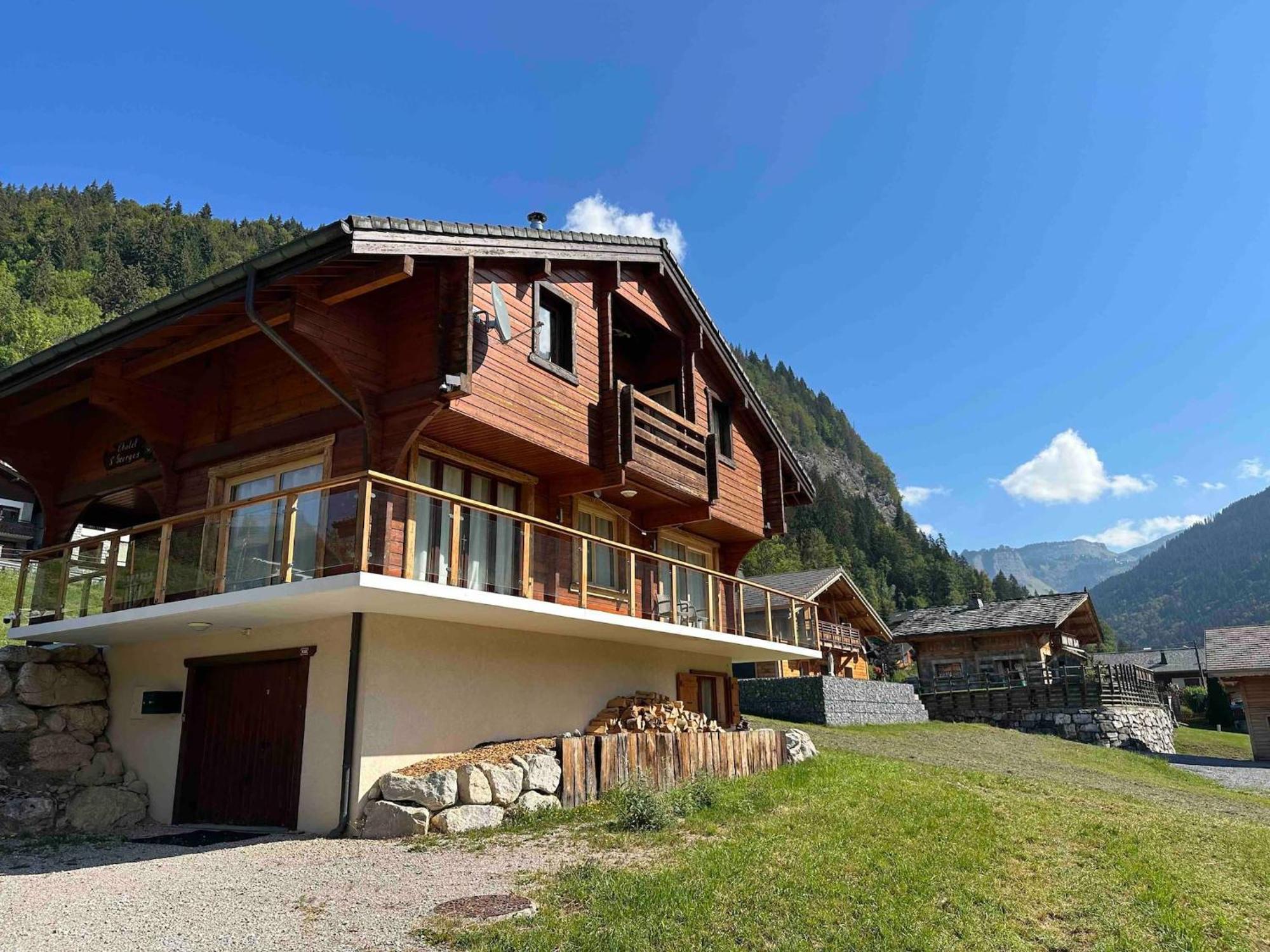 Chalet Le Saint Georges, Morzine, Proche Centre Dış mekan fotoğraf