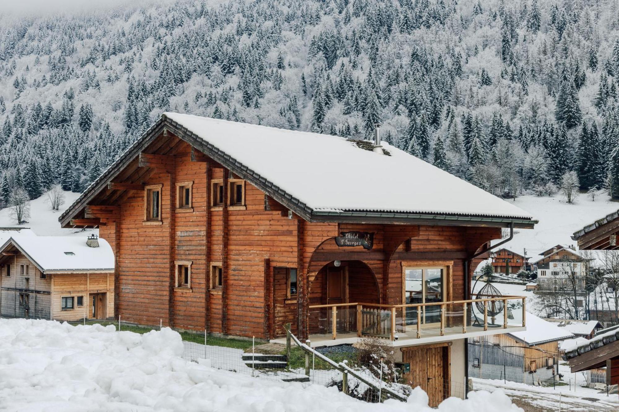 Chalet Le Saint Georges, Morzine, Proche Centre Dış mekan fotoğraf
