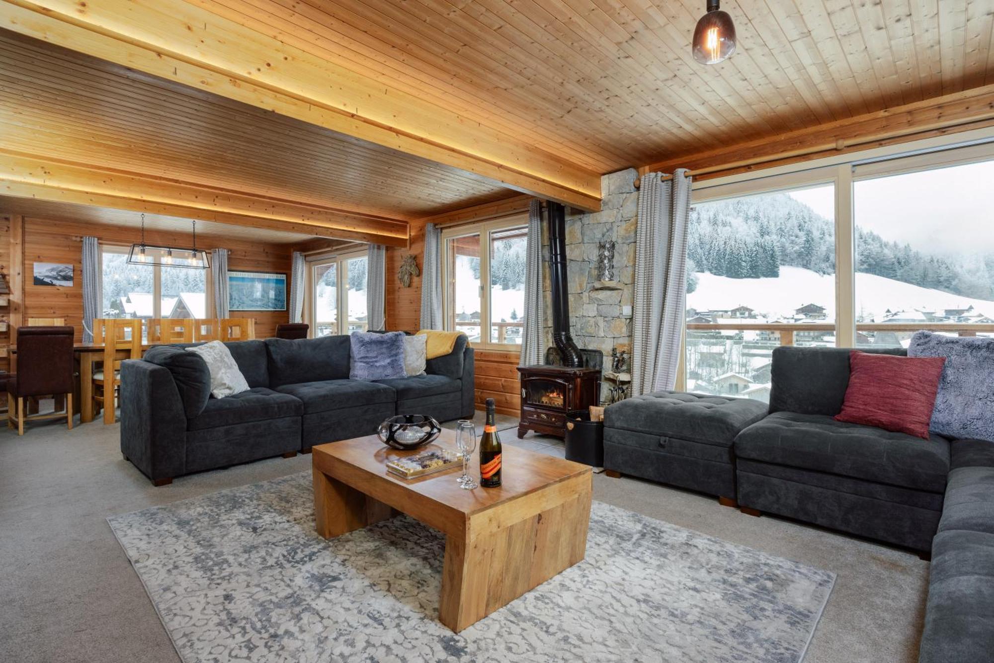 Chalet Le Saint Georges, Morzine, Proche Centre Dış mekan fotoğraf