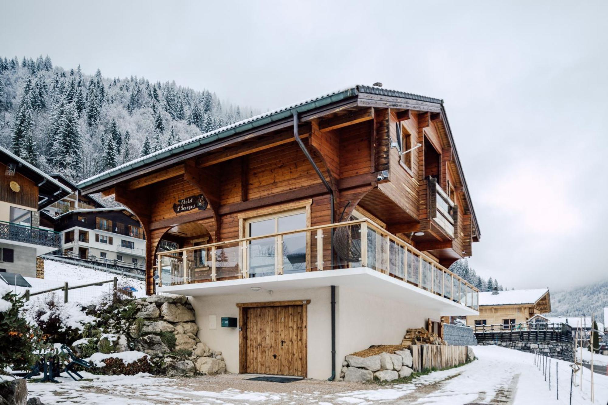 Chalet Le Saint Georges, Morzine, Proche Centre Dış mekan fotoğraf